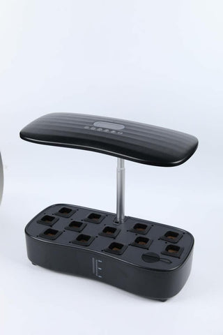 Hydroponisk plantekasse i sort