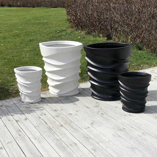 Lindesnes krukka har et vakkert bølgemeønster i overflaten.