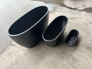 Skarvøy krukka kommer i tre ulike størrelser.